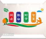 中小学读书文化墙