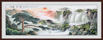 山水画 水墨山水画 意境山水画