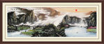 山水画水墨山水画意境山水画