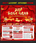 元旦宣传栏