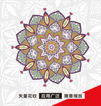 矢量花纹