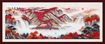 山水画水墨山水画意境山水画