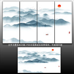 写意山水画 水墨山水