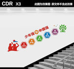 学校楼道文化墙
