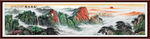 山水画水墨山水画 意境山水画