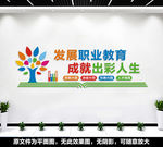 职业教育文化墙