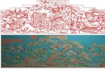松鹤延年精雕图
