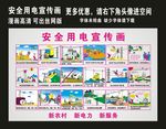 居民安全用电宣传画