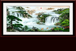 山水画水墨山水画 意境山水画