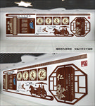 经典国学文化墙
