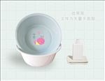 塑料盆贴