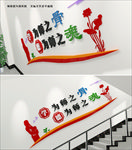 楼梯间校园文化墙