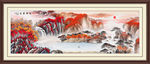 水墨山水山水画