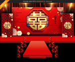 红色系婚礼