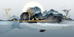 装饰画 鹿