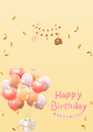 企业员工生日快乐祝福贺卡
