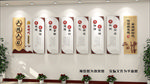 六传六习党建文化墙活动室