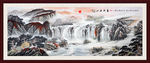 国画山水画