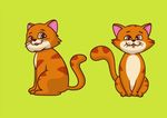 卡通小猫