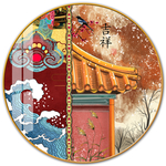 吉祥国潮民俗装饰画