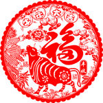 牛年窗花