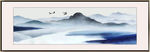 新中式装饰画水墨山水壁画