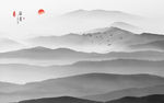 新中式山水画
