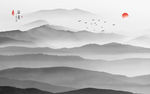 新中式山水画
