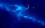 蓝色星空