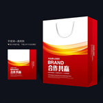 红色手提袋