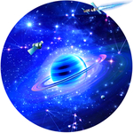圆形星空软膜天花