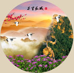 长城装饰画