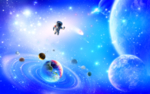 蓝色星空