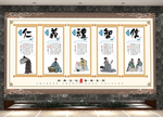 学校  文化墙 海报 展板