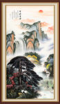 山水风景画