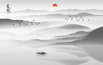 新中式山水画