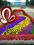 城市花坛设计效果图