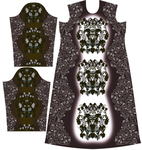 数码印花 女装定位印花 小碎花