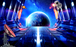3D宇宙星空立体画