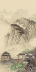 国画 人气新玄关画 文件分层画