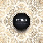 高档豪华欧式地毯花纹背景矢量