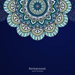 高档豪华欧式地毯窗帘花纹背景