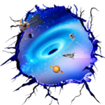 商场节日布置地画