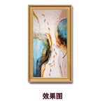 艺术创意鱼群玄关装饰画