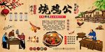 烧鸡公背景墙
