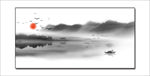 水墨山水画