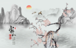 红梅报喜