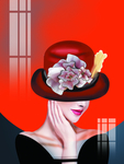 美女装饰画