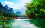 山水风景画