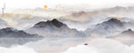 水墨山水画